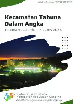 Tahuna Subdistrict In Figures 2023