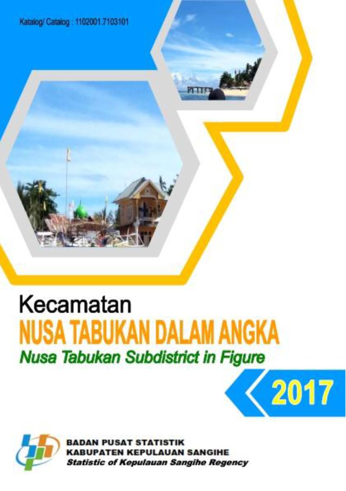 Nusa Tabukan Subdistrict in Figures 2017