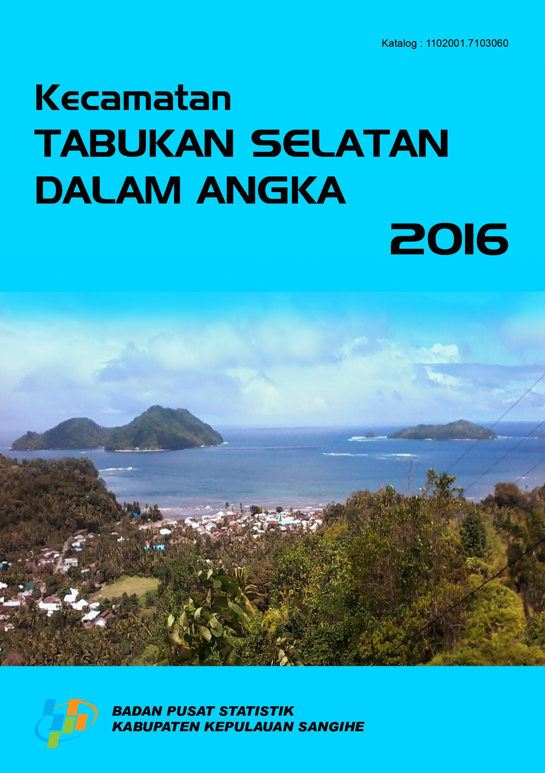 Nusa Tabukan Subdistricts in Figures 2016