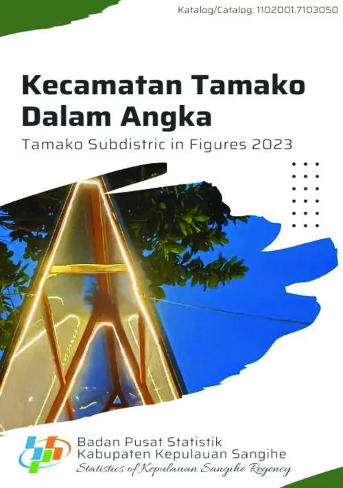 Kecamatan Tamako Dalam Angka 2023