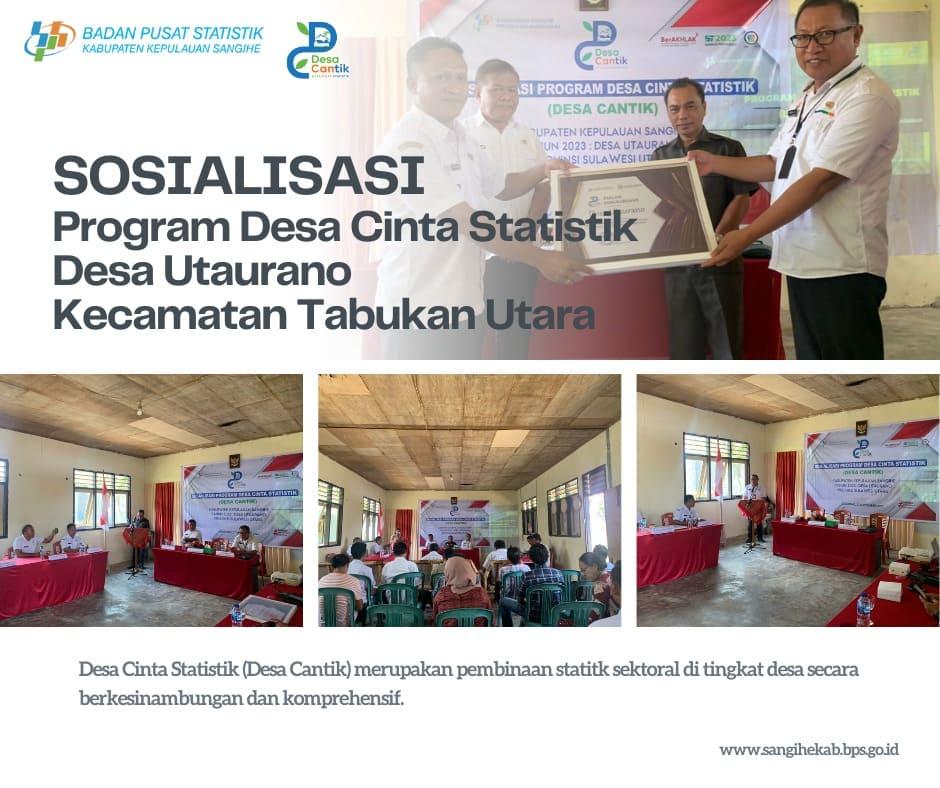 Socialization of the Love Statistics Village Program (Beautiful Village): Utaurano Village