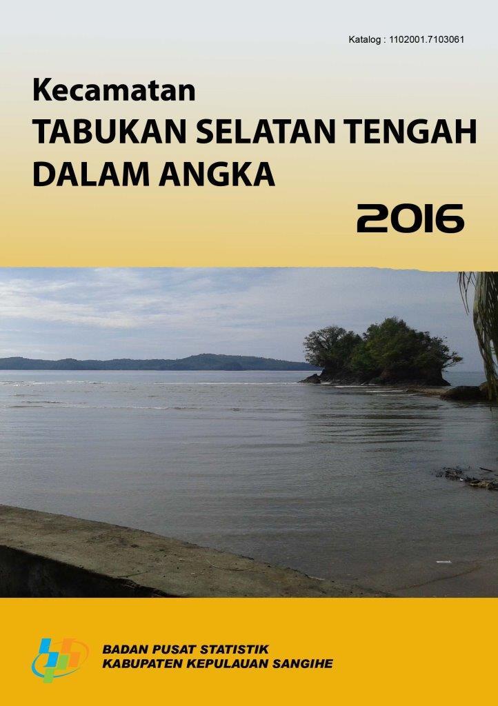 Kecamatan Tabukan Selatan Tengah Dalam Angka 2016