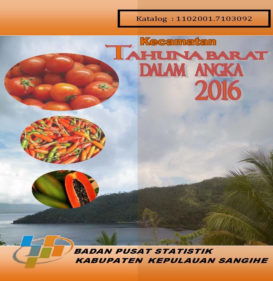 Kecamatan Tahuna Barat Dalam Angka 2016